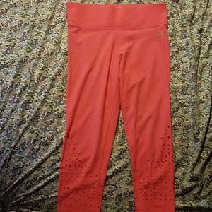 Victoria secret laser cut crop leggings